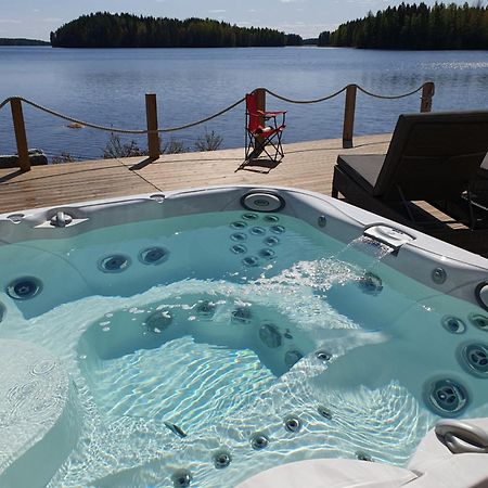 Stunning Log Cabin 45M2 On The Shore Of Kallavesi. Kuopio Dış mekan fotoğraf