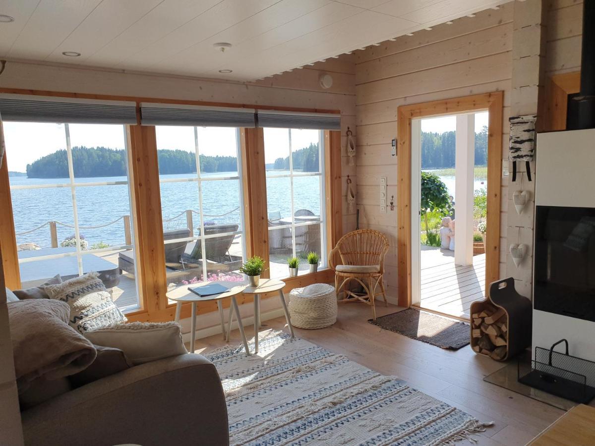 Stunning Log Cabin 45M2 On The Shore Of Kallavesi. Kuopio Dış mekan fotoğraf