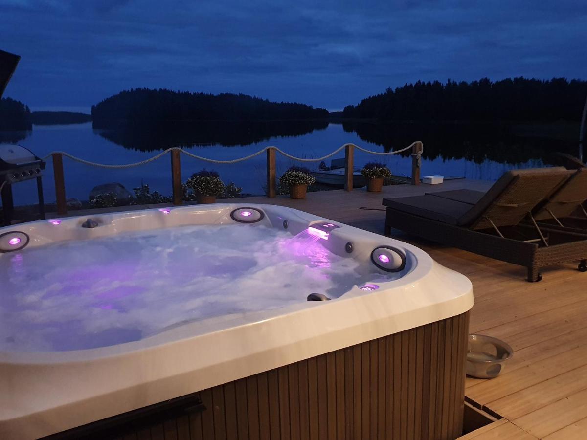 Stunning Log Cabin 45M2 On The Shore Of Kallavesi. Kuopio Dış mekan fotoğraf
