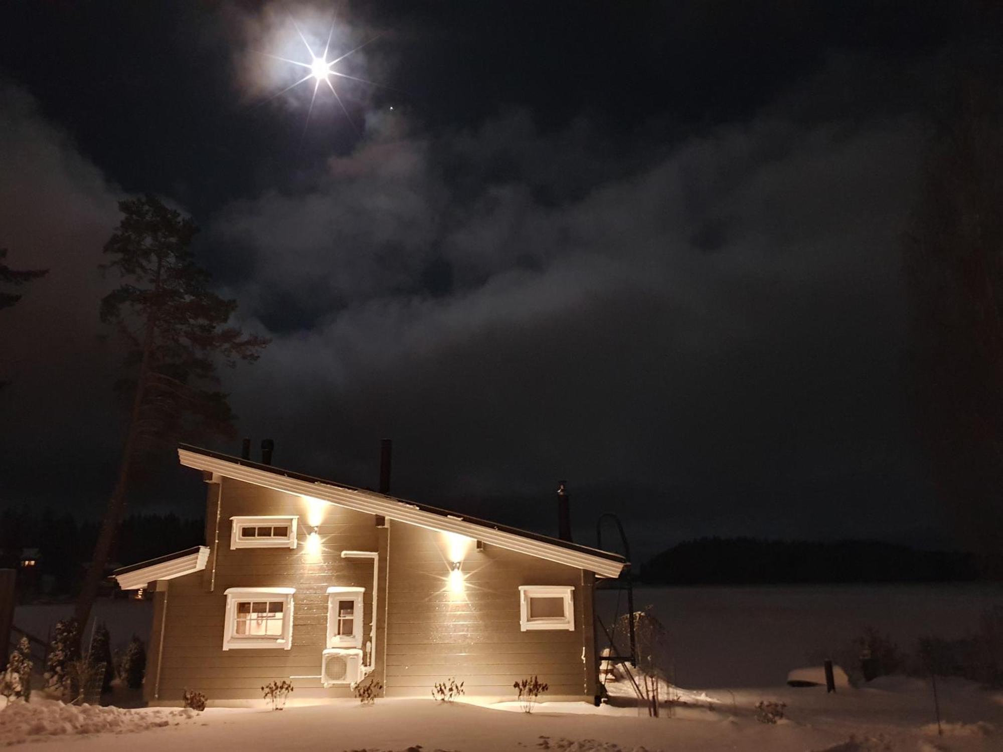 Stunning Log Cabin 45M2 On The Shore Of Kallavesi. Kuopio Dış mekan fotoğraf