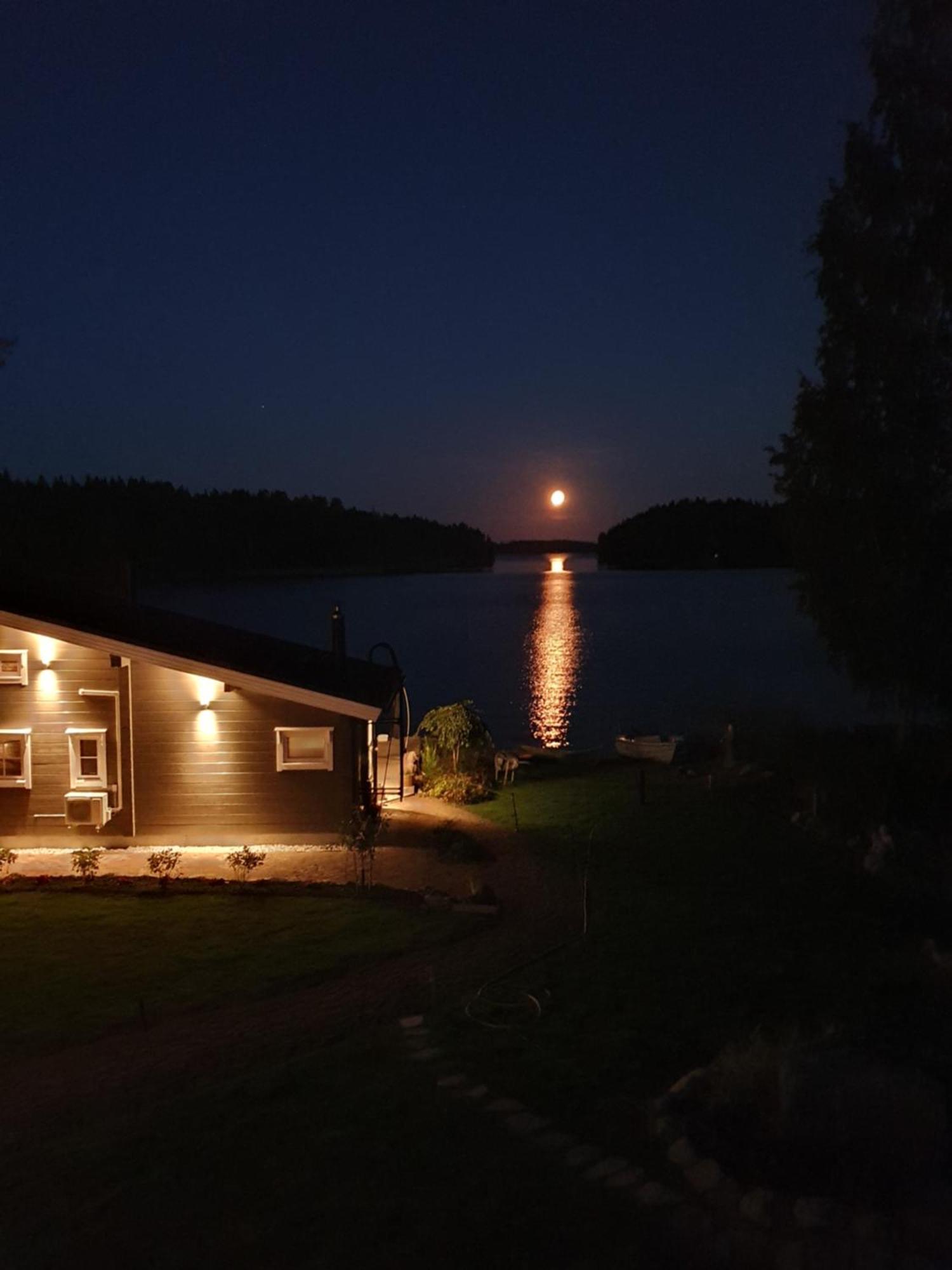 Stunning Log Cabin 45M2 On The Shore Of Kallavesi. Kuopio Dış mekan fotoğraf